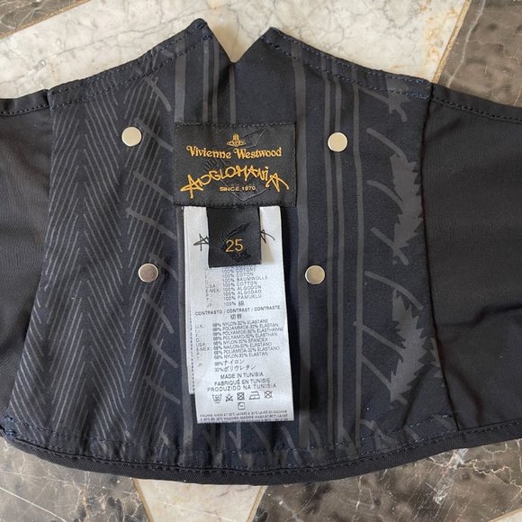 Vivienne Westwood Angolmania Denim Waist Corset, Rare Early 2000's - Picture 3 of 4